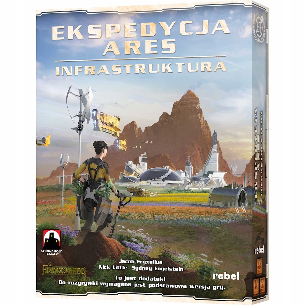 Terraforming Mars: Expedícia Ares - Spoločenská hra - Rebel Infrastructure